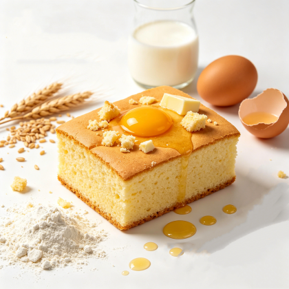 Egg milk Cake Flavor