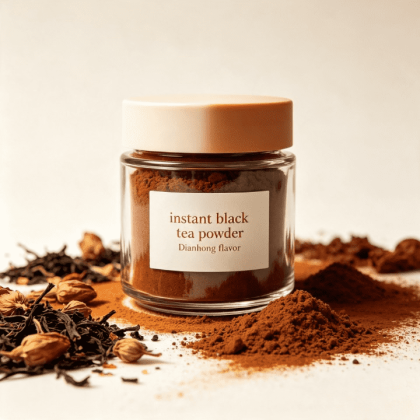Instant black tea powder Dianhong flavor