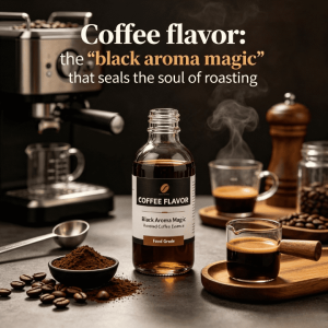 Coffee flavor the black aroma magic that seals the soul of roasting