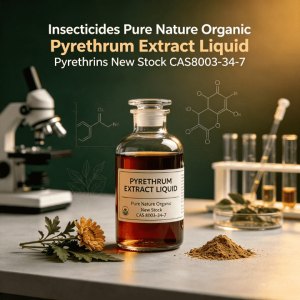 Insecticides Pure Nature Organic Pyrethrum Extract Liquid Pyrethrins New Stock CAS8003-34-7